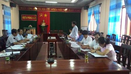 Kiểm tra liên ngành việc thi hành pháp luật về xử lý vi phạm hành chính đối với lĩnh vực vệ sinh an toàn thực phẩm, quản lý trật tự xây dựng, đất đai trên địa bàn tỉnh.